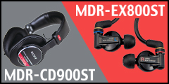 MDR-CD900ST MDR-EX800ST