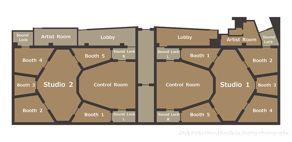 studio1&2 floor plan