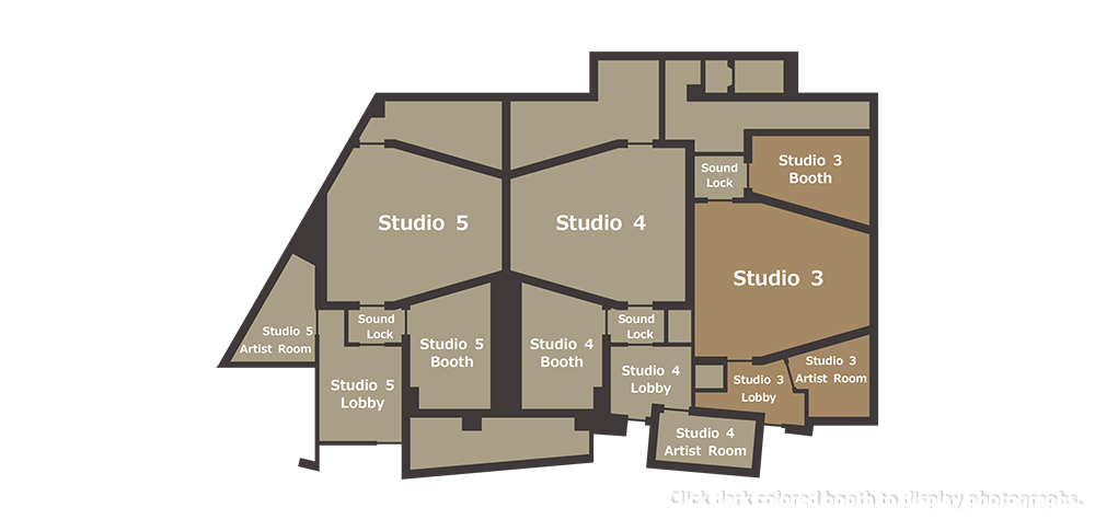 studio 1 & 2  floor plan